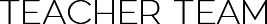 師資團(tuán)隊(duì)